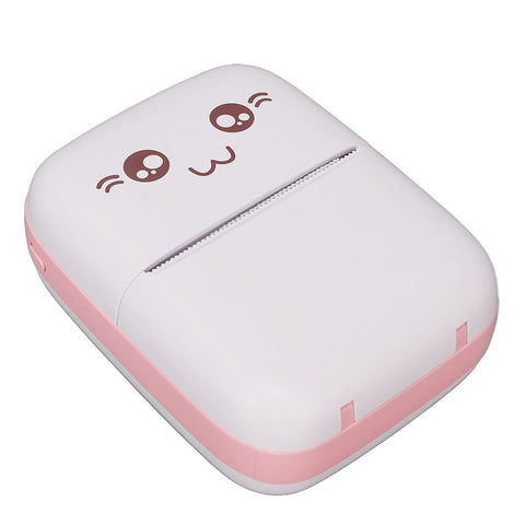 Pocket Mini Printer, Mobile Phone Bluetooth Connection Wireless Mini Thermal Printer with Android or iOS APP, Portable Smart Printer with Fast Paper Output and Thermal Paper Roll Description:- HIGH QUALITY PRINTING with low power consumption and built-in